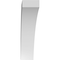 Ekena Millwork 5 1/2-in. W x 22-in. D x 22-in. H Thorton Architectural Grade PVC Knee Brace BRCP055X22X22THR - alternate 5